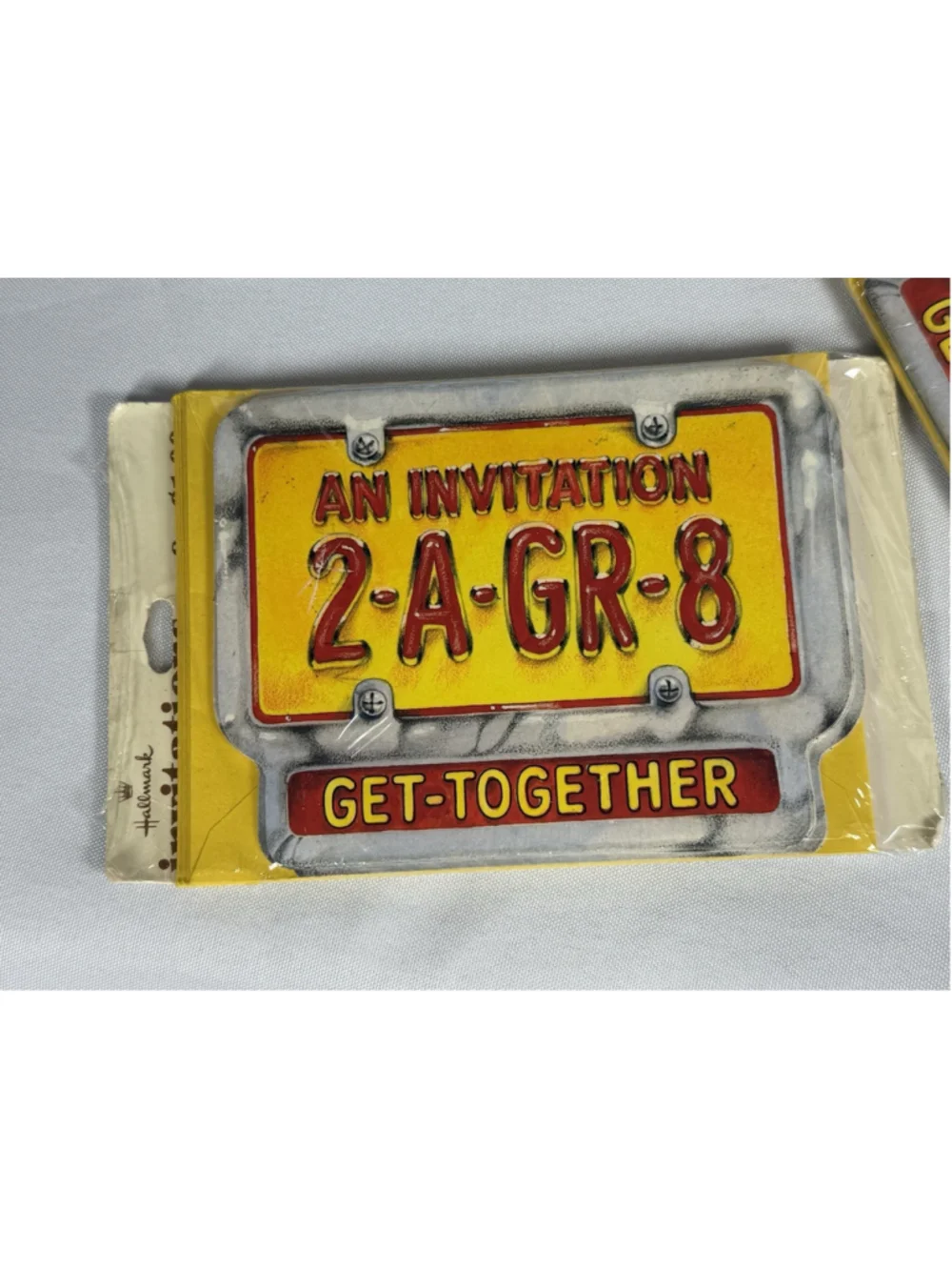 Vintage Hallmark “An Invitation 2-A-GR-8 Get-Together” Sealed 2 Packs Of 8 Party